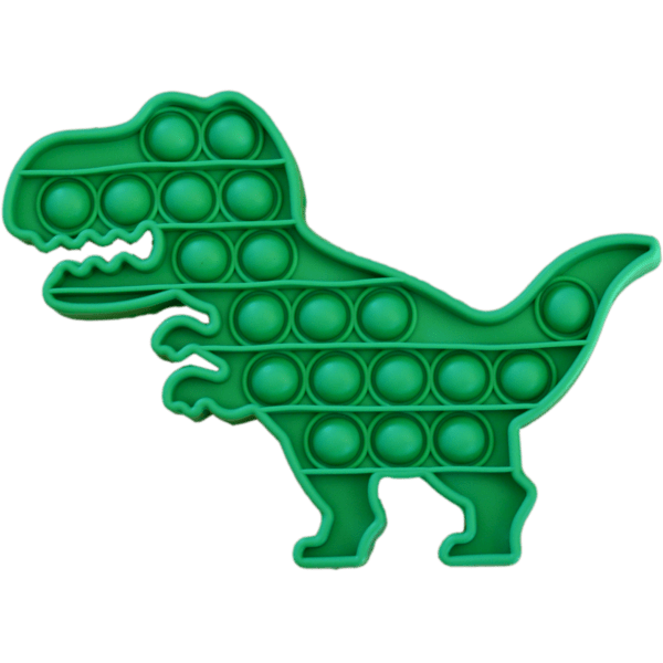 Silicone Pop Bubble Toy Dino 15x19 cm (14234)