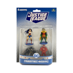 Giochi Preziosi Heromania, Justice League Φιγούρες, Τoppers 4Pack (JUT02000)