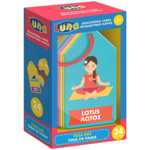 Luna Εκπαιδευτικές Κάρτες Yoga για Παιδιά 24τμχ (0621790)
