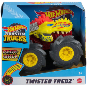 Mattel Hot Wheels Monster Trucks Twisted Tredz Mega Wrex Vehicle (GVK37/GVK44)