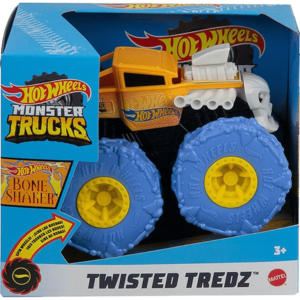 Mattel Hot Wheels Monster Trucks Twisted Tredz Bone Shaker Vehicle (GVK37/GVK45)