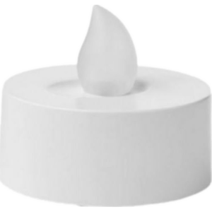 Διακοσμητικό Φωτιστικό LED Ρεσώ 4x4cm σε Λευκό Χρώμα (96-560)