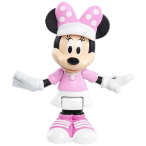 Giochi Preziosi Φιγούρα Με Αρθρώσεις 7,5cm Minnie Mouse Ροζ-Λευκό Φόρεμα (MCN16000)