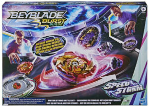 Hasbro Beyblade Burst Surge Speedstorm Motor Strike Battle Set Game (F0578)