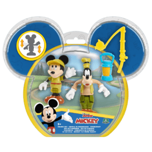 Giochi Preziosi Set 2 Φιγούρες Με Αρθρώσεις 7,5cm Mickey & Goofy (MCC04520)