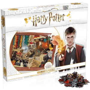 Winning Moves Puzzle 1000pcs, Harry Potter - Hogwarts (WM00371-ML1)