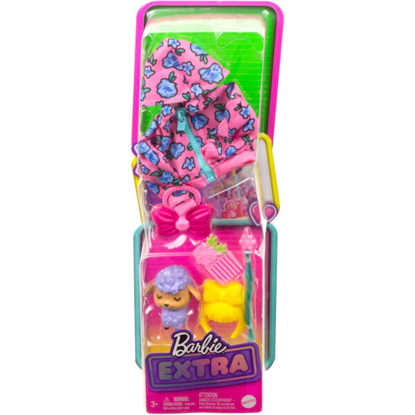 Mattel Barbie® Extra Pet & Fashion Pack with Pet Lamb, Fashion Pieces & Accessories (HDJ39/HDJ38)