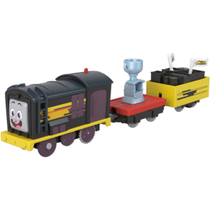 Fisher Price Thomas & Friends: Μηχανοκίνητα Τρένα με 2 Βαγόνια - Deliver the Win Diesel (HDY74/HFX97)