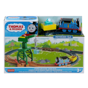 Fisher Price Thomas & Friends: Motorized Pickup Track Set Cranky The Crane Gargo Drop (HGY79/HGY78)