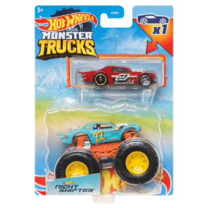Mattel Hot Wheels® Monster Trucks με Αυτοκινητάκι Night Shifter (HDB93/GRH81)
