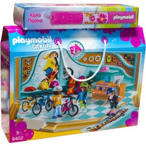 Λαμπάδα Playmobil Κατάστημα Ποδηλάτων Και Skate (9402)