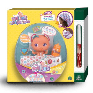 Λαμπάδα Giochi Preziosi Bellies Gift Pack Μπεμπάκι & Μπαντάνα - Yumi Yummy (BEE00011A)
