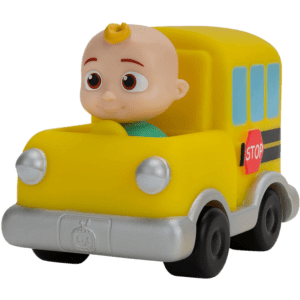 Cocomelon Mini Οχήματα: JJ Mini Yellow School Bus (CCM02000)
