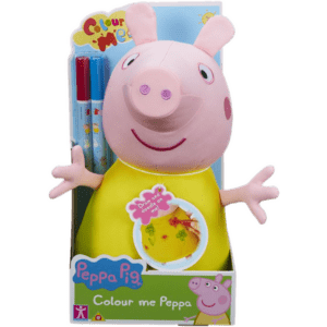 Giochi Preziosi Peppa Pig Λούτρινο Colour Me Peppa (PP003000)