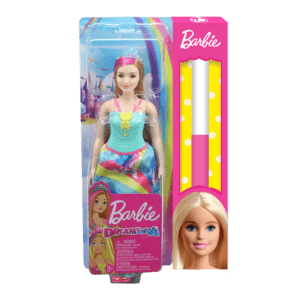 Λαμπάδα Barbie® Dreamtopia Κούκλα Πριγκίπισσα, Με Ξανθά Μαλλιά Και Ροζ Ανταύγειες (GJK16/GJK12)