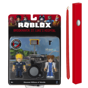 Jazwares Roblox Action Collection, Game Pack-Brookhaven: St. Luke's Hospital Και Δώρο Το Κερί (RBL43000)