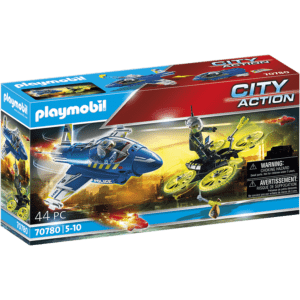 Playmobil City Action: Καταδίωξη Drone Από Αστυνομικό Τζετ (70780)