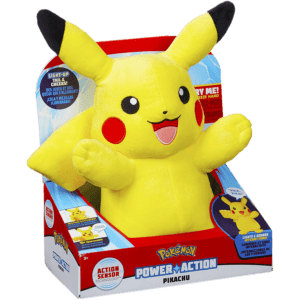 Jazwares Λούτρινο Pokemon 25εκ. Power Action Pikachu (96383)
