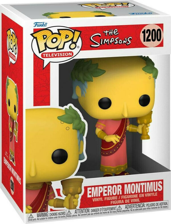 Funko Pop! The Simpsons - Emperor Montimus #1200 Figure (59296)