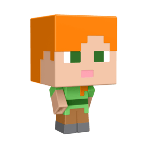 Mattel Minecraft - Mob Head Μίνι Φιγούρα Alex (HDV75/HDV64)