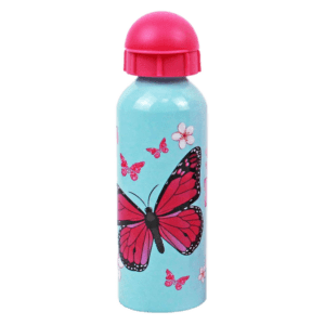 Must Παγούρι Παιδικό Αλουμινίου με Καπάκι 500 ml, Butterfly (0584535)