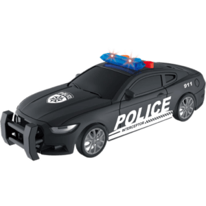 Luna Όχημα Friction Αστυνομικό Μαύρο Με Ήχους Και Φως (0622019)