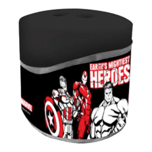 Diakakis Imports Διπλή Ξύστρα Βαρελάκι Πλαστική Marvel Avengers Iron Man (0508032)