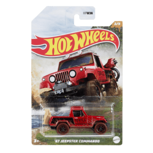 Mattel Hot Wheels® Αυτοκινητάκια 1:64 - Αυτοκινητοβιομηχανιες Mud Runners: '67 Jeepster Commando (HDH08/HFW36)