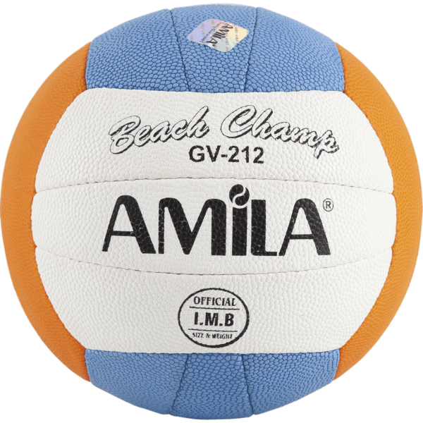 Μπάλα Beach Volley AMILA GV-212 Cyan-Orange Νο. 5 (41666)