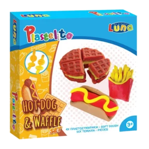 Luna Plastelito Πλαστοζυμαράκι Hot Dog - Βάφλα (0622076)