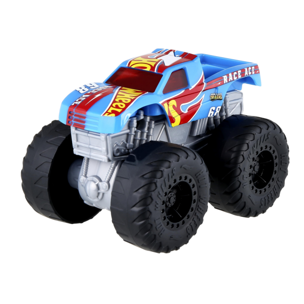 Mattel Hot Wheels® Monster Trucks™ 1:43 Με Φώτα Και Ήχους Roarin Wreckers™: Race Ace™ (HDX63/HDX60)
