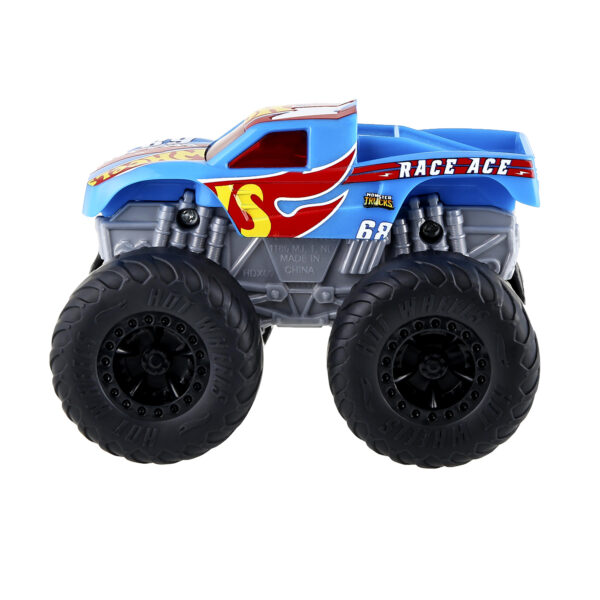 Mattel Hot Wheels® Monster Trucks™ 1:43 Με Φώτα Και Ήχους Roarin Wreckers™: Race Ace™ (HDX63/HDX60)