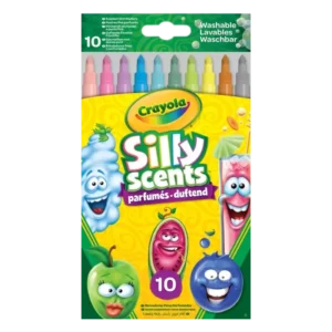 Crayola Wash.Silly Scents Μαρκαδόροι 10Τμχ (58-5071)