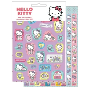 Gim Αυτοκόλλητα Max Hello Kitty 600τμχ (776-77279)