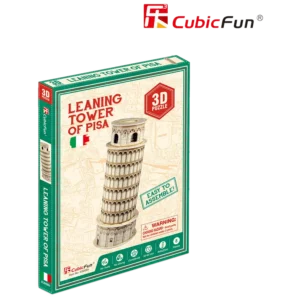 CubicFun 3D Puzzle 8pcs, Leaning Tower Of Pisa (E3008h)