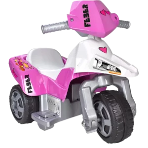 Feber Μηχανή Sweety Ηλεκτροκίνητη 6V Pink Tatoo (800009608)