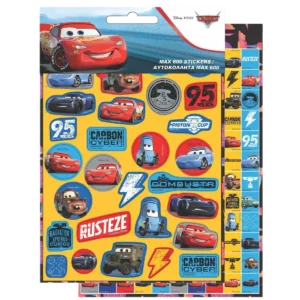 Gim Αυτοκόλλητα Max Disney Cars 600τμχ (772-16979)