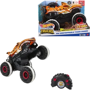 Mattel Hot Wheels® Monster Trucks Tiger Shark™ Τηλεκατευθυνόμενο Όχημα 1:15 (HGV87)
