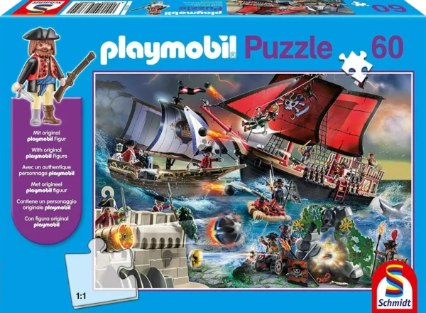Schmidt Playmobil - Pirates (με 1 φιγούρα) 60pcs (56382)
