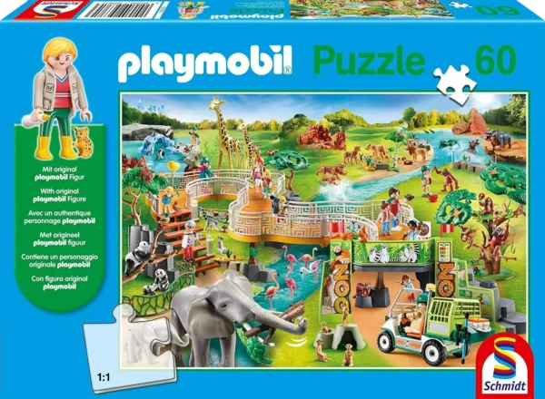 Schmidt Playmobil - Zoo (με 1 φιγούρα) 60pcs (56381)
