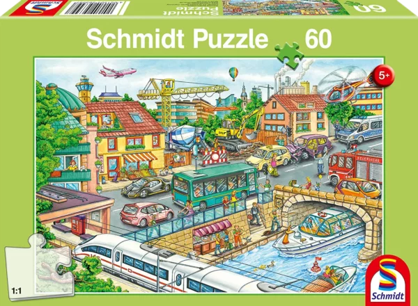 Schmidt Puzzle 60pcs Μποτιλιάρισμα (56309)