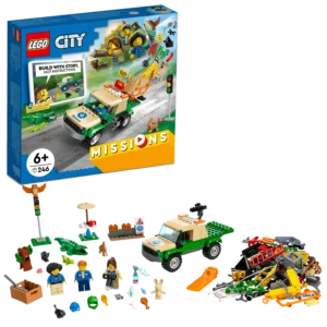 LEGO® City Missions: Αποστολές Διάσωσης Άγριων Ζώων (60353)