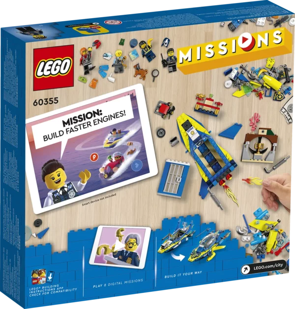 LEGO® City Missions: Αποστολές Έρευνας Της Ακτοφυλακής (60355)