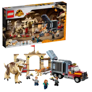 LEGO® Jurassic World™ Dominion: Απόδραση Δεινόσαυρων T. rex και Ατροκιράπτορα (76948)