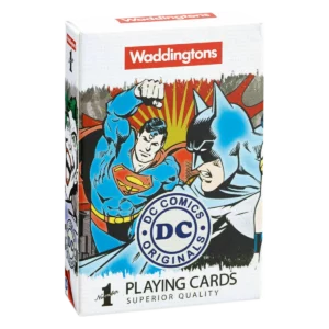 Winning Moves: Waddingtons No.1 - DC Superheroes Retro Playing Cards (022446)