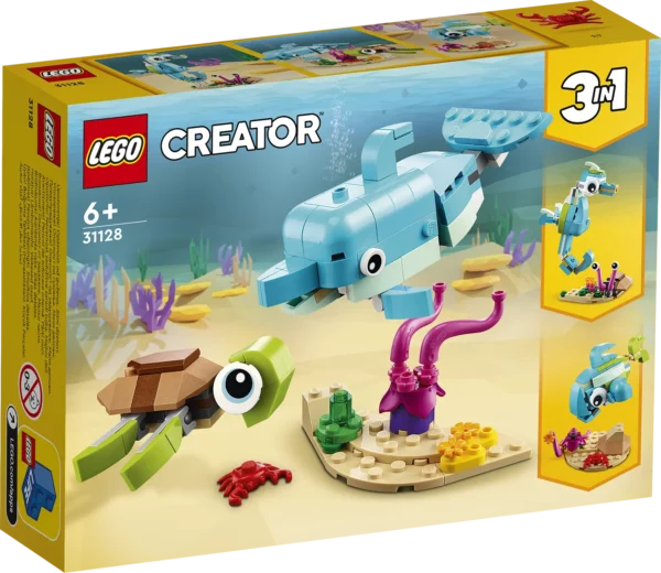 LEGO® Creator: Δελφίνι και Χελώνα (31128)