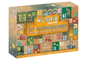 Playmobil Christmas: Advent Calendar Wiltopia - DIY Χριστουγεννιάτικο Ημερολόγιο - Εξερευνώντας τον κόσμο των ζώων (71006)