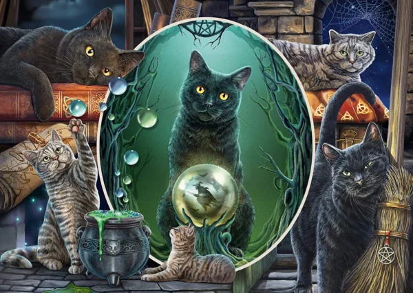 Schmidt Puzzle 1000pcs, Lisa Parker: Magical Cats (59665)