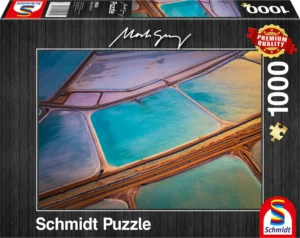 Schmidt Puzzle 1000pcs, Mark Gray: Pastels (59924)
