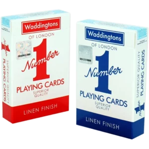 Winning Moves: Waddingtons No.1 - Classic Playing Cards Single Pack (007146)